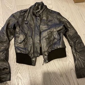 Leather jacket